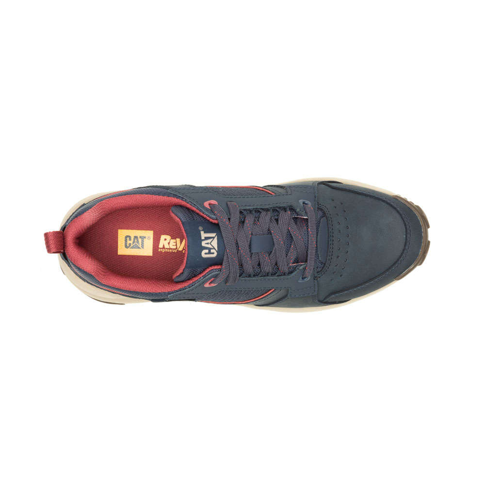 CAT Grapple Leather- True Navy
