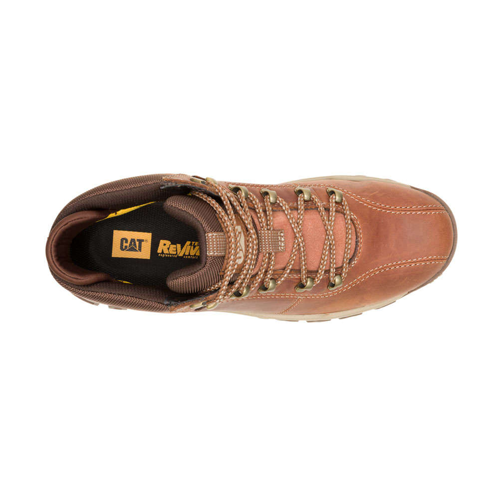 CAT Threshold Rebound Trek- Leather Brown