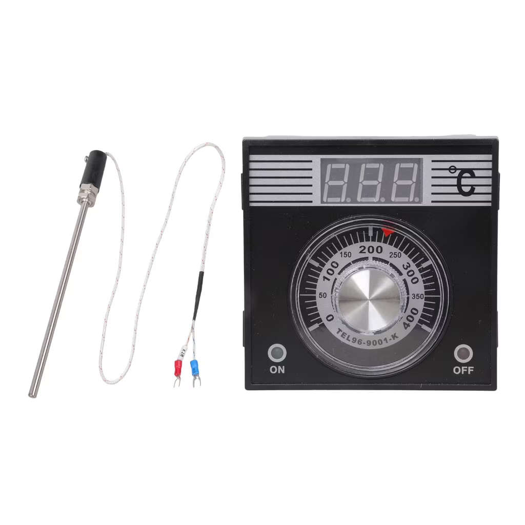 Oven Temperature Controller (Type K)  96x96mm with Probe