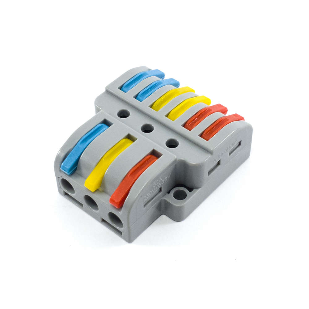 3 to 6 Wire Splitter Lever Connector (32A / 320V)