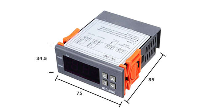 STC-1000 Digital Temperature Controller 220V  Heating & Cooling Thermostat with Sensor | South...