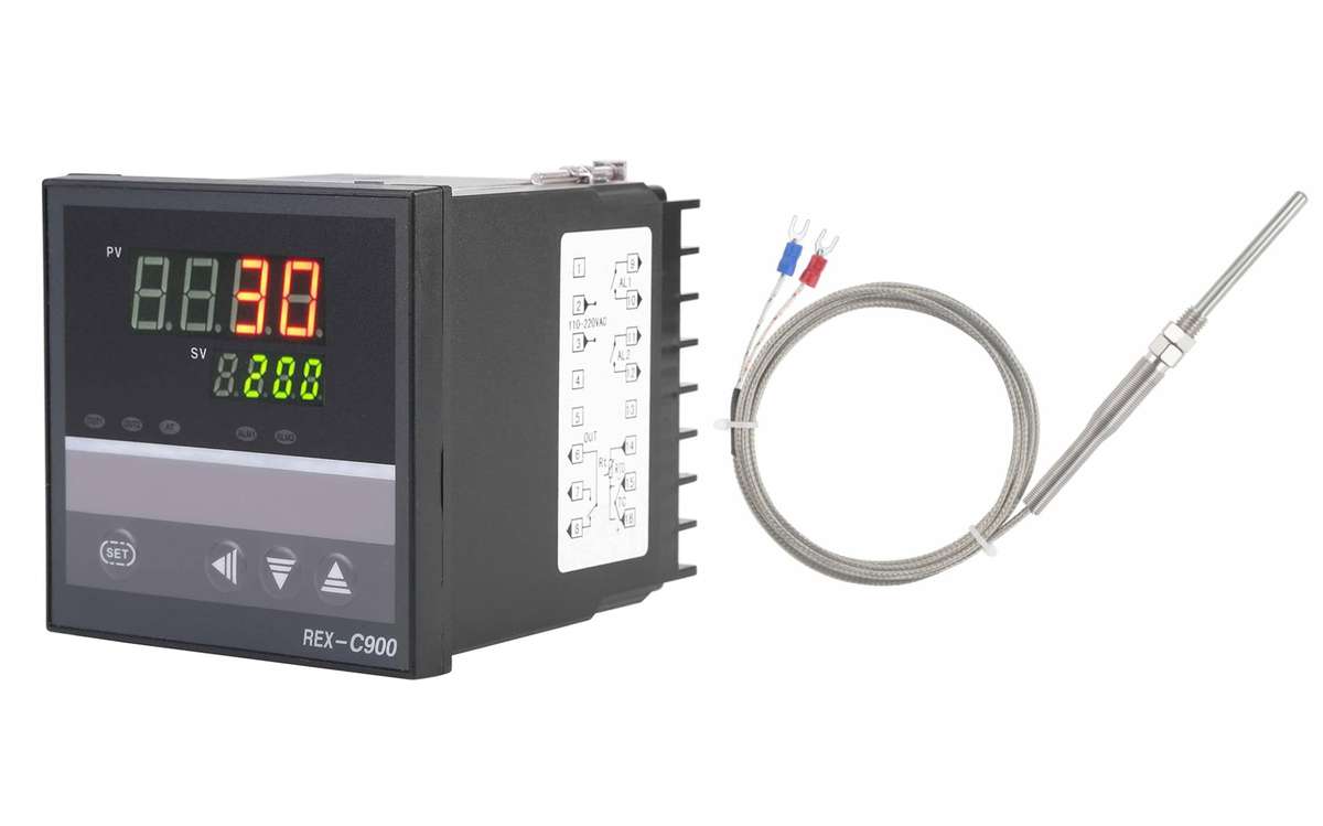 REX-C900 Temperature controller | Relay | Thermocouple K