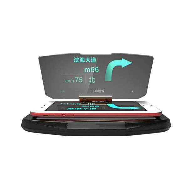 HUD Head Up Display Car Cell phone GPS Navigation Image Reflector Holder Mount