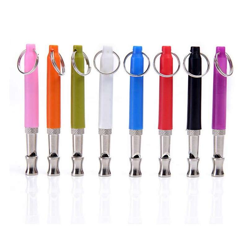 Adjustable Pet Dogs Whistle Anti Bark Ultrasonic Sound Dogs Training Flute Pet