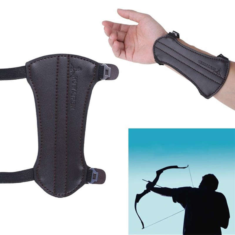 Archery Arm Guards Bow Protective Sleeve With 2 Adjustable Elastic straps For H