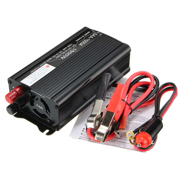 1500W DC 12V To AC 220V Solar Power Inverter Modified Sine Wave Converter