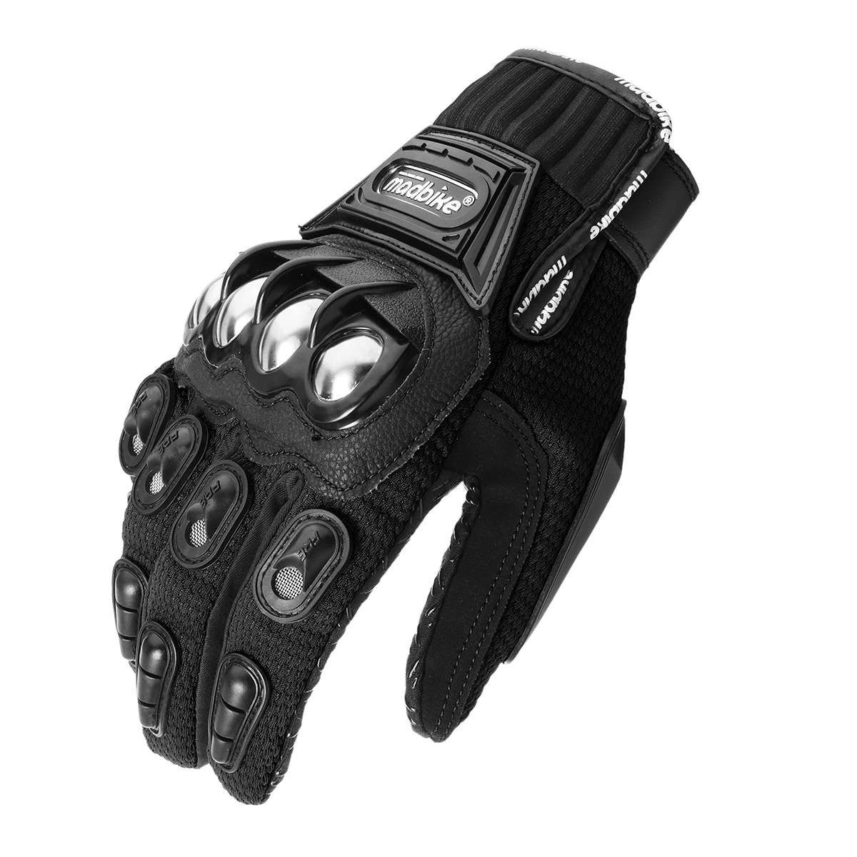 Alloy Steel Madbike Motorcycle Gloves Racing Motorbike Protective Gloves