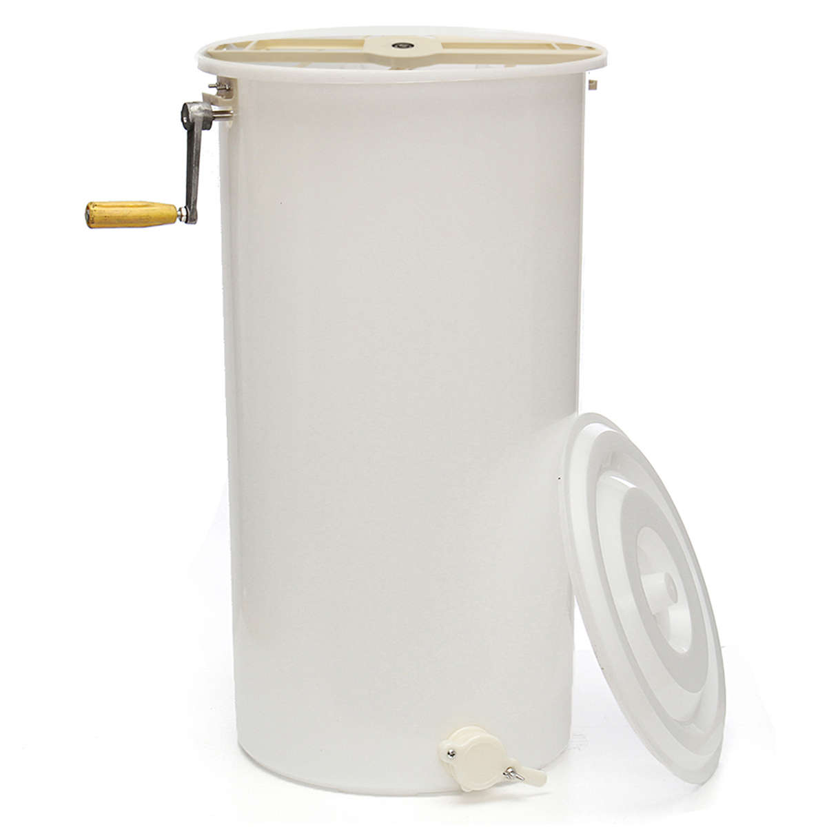 70x40cm 2 Frame Honey Extractor Manual Spinner Tools Beekeeping Spinner Bucket