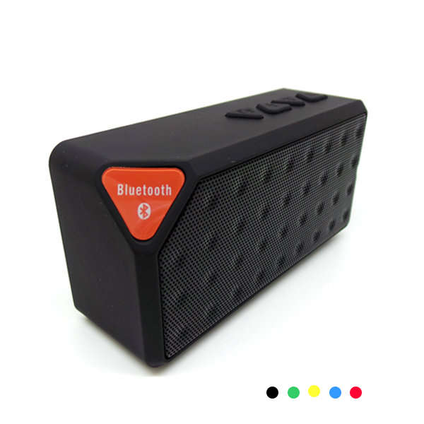 Portable Wireless Stereo Bluetooth Speaker with Built-in Micro SD TF Card FM Ra
