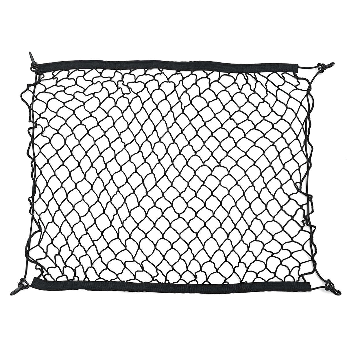 Universal 70X70cm PP Car Rear Trunk Storage Net Rear Cargo Elastic Mesh Organiz