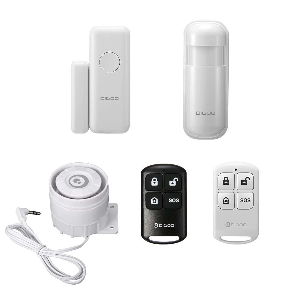 Digoo 433MHz Window Door Sensor PIR Detector Wireless Remote Controller Externa
