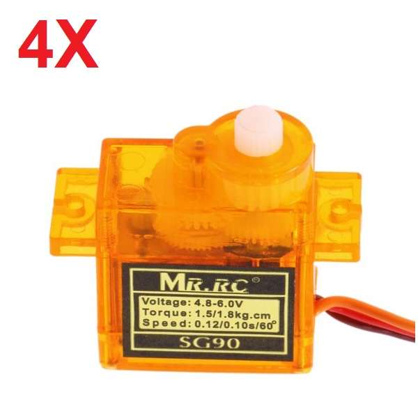 4X MR.RC SG90 9g Mini Servo For RC Airplane