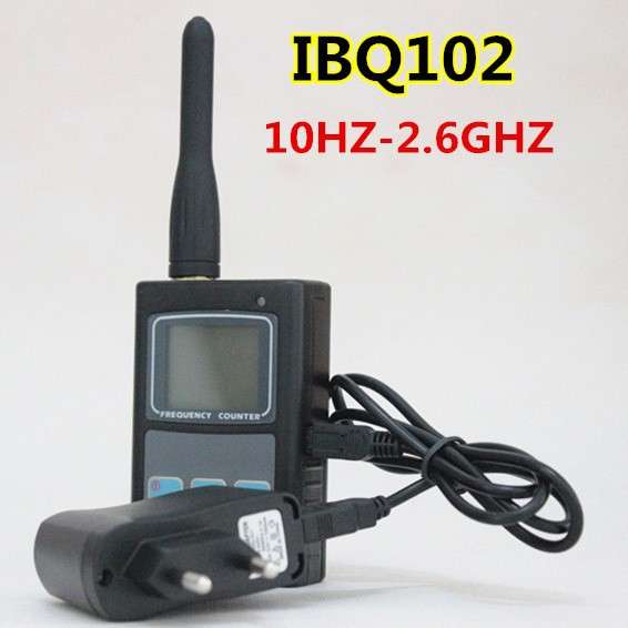 Upgraded IBQ102 Two Way Radio Frequency Counter 10Hz-2.6GHz