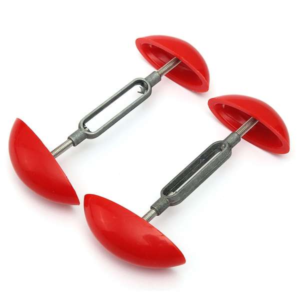 2pcs Footful Mini Shoe Tree Stretcher Shaper Width Extender Adjustable