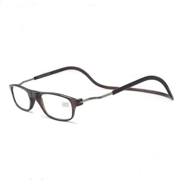 Unisex Magnet Reading Glasses Fashion Halter Anti-Folding Glasses