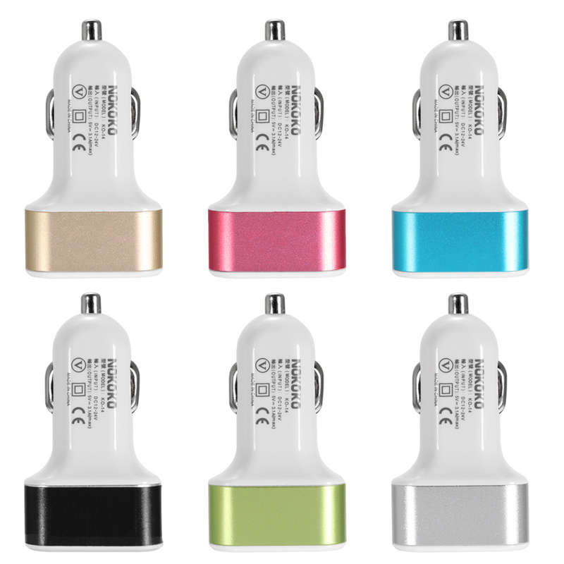 Bakeey 3USB Ports 2.1A Fast Charging Car Chager For iPhoneX 8/8Plus Samsung S8