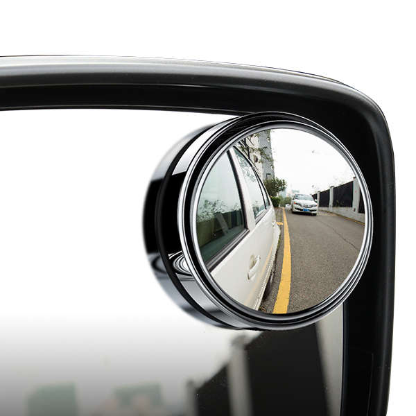 Car Vehicle Blind Spot Mirror Rear View Mirrors HD Convex Glass 360 Degree View