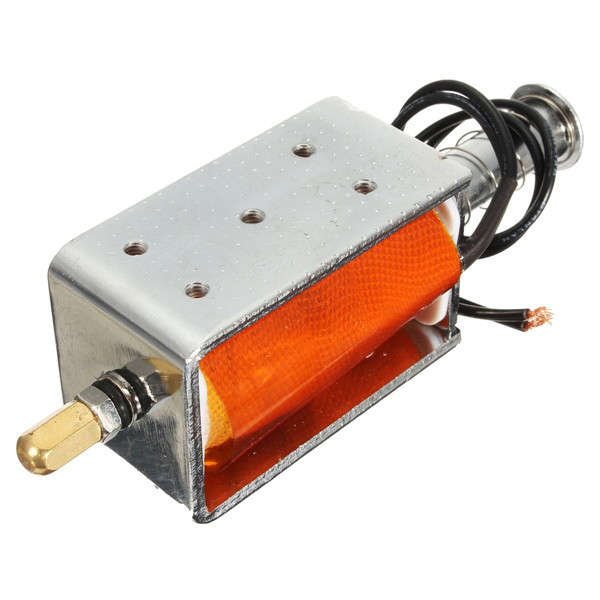 DC 12V 35mm Long Stroke Push Pull Solenoid Small Electromagnetic Electric Magnet