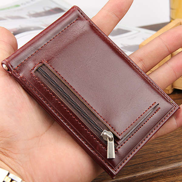 Business PU Wallet Multi-function Simple Wallet Coin Bag Wallet For Men