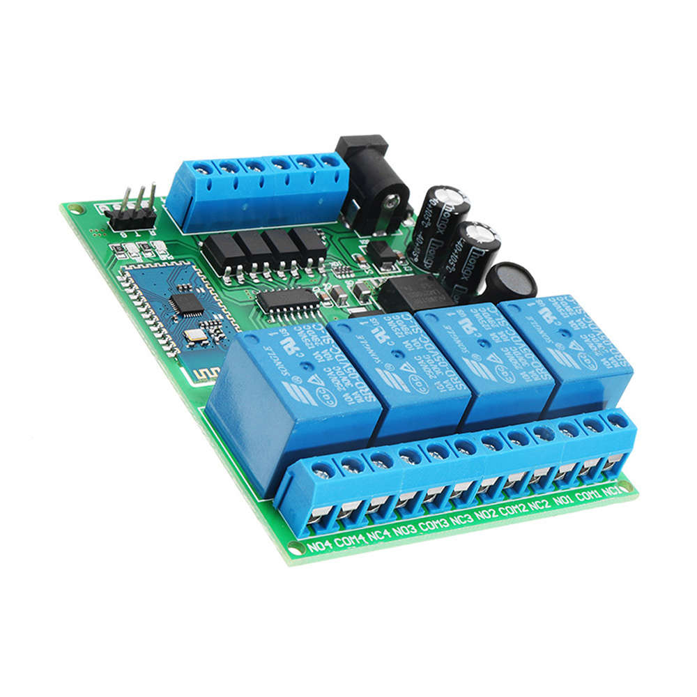 DC 5V 9V 12 24V 4 Channel Bluetooth Relay Android Mobile Wireless Remote Contro