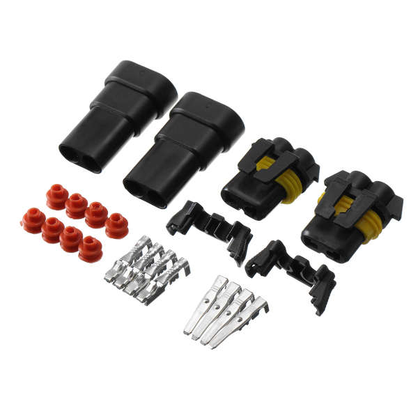 2PCS 9005 9006 HB4 HB3 Female Bulb Terminals Connectors Male HID Xenon Light So