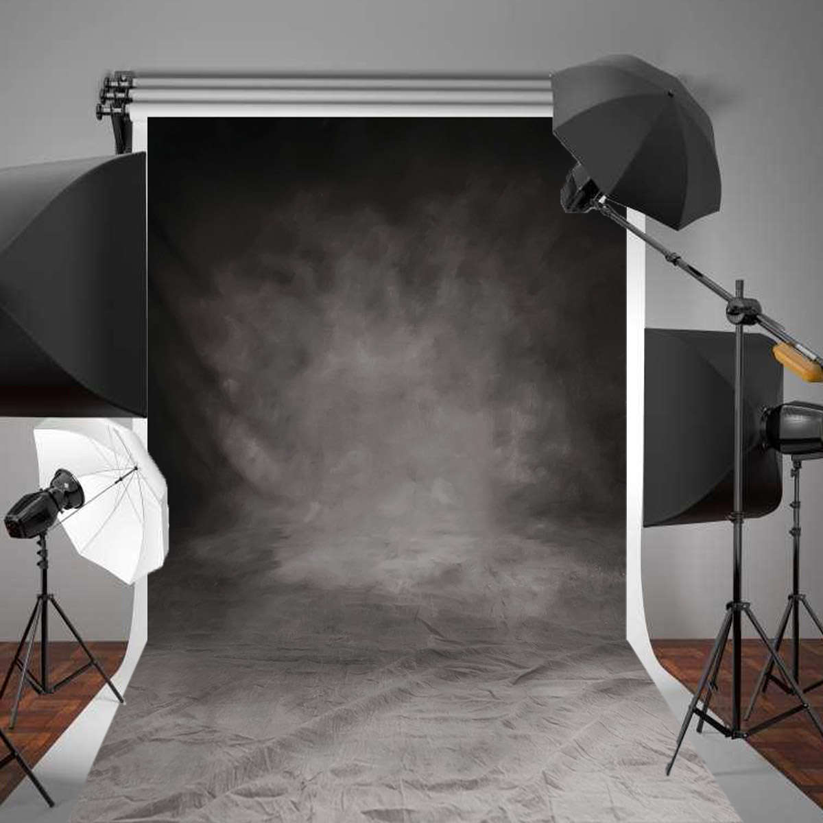 5x10FT Large Retro Grey Cloth Backdrop Photography Studio Props Photo Background