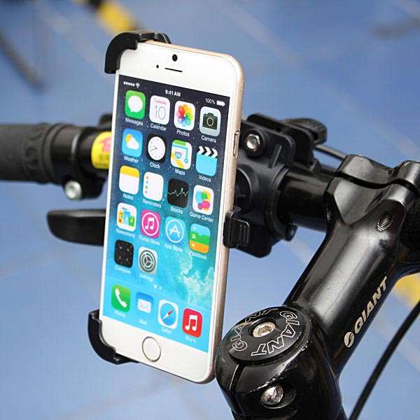 360 Rotating Bicycle Motorcycle Bike Mount Holder Cradle For iPhone 6