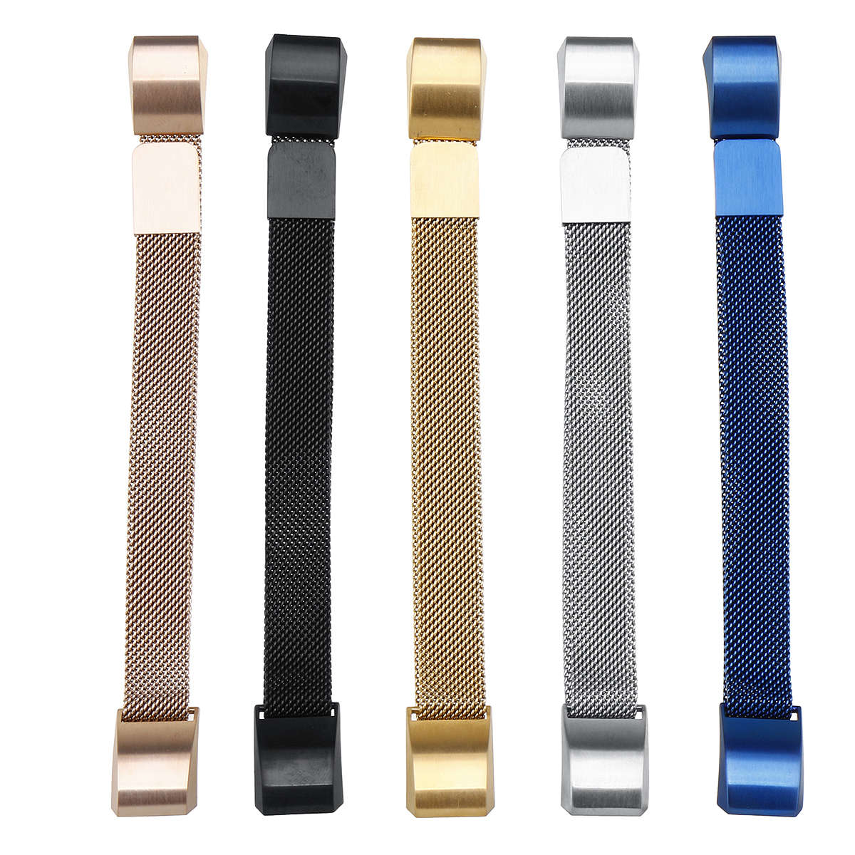 L Size Milanese Loop Stainless Steel Bracelet Watch Band For Fitbit Alta Strap