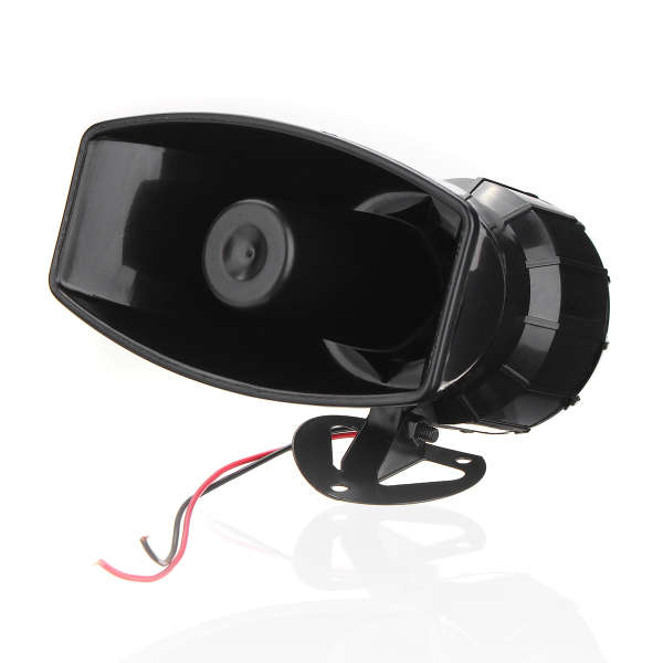 100W 12V Boat Warning Alarm 7 Sound Loud Car Wireless Fire Horn Speaker System