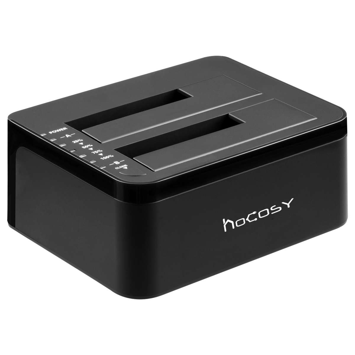 USB 3.0 SATA Dual-Bay 2.5 3.5 inch HDD SSD Hard Drive Enclosure Docking Station