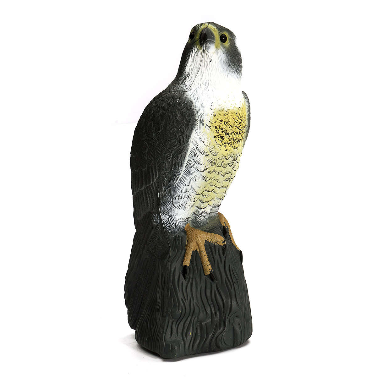 Fake Falcon Hawk Decoy Bird Pigeon Deterrent Scarer Repeller Garden Lawn Decor