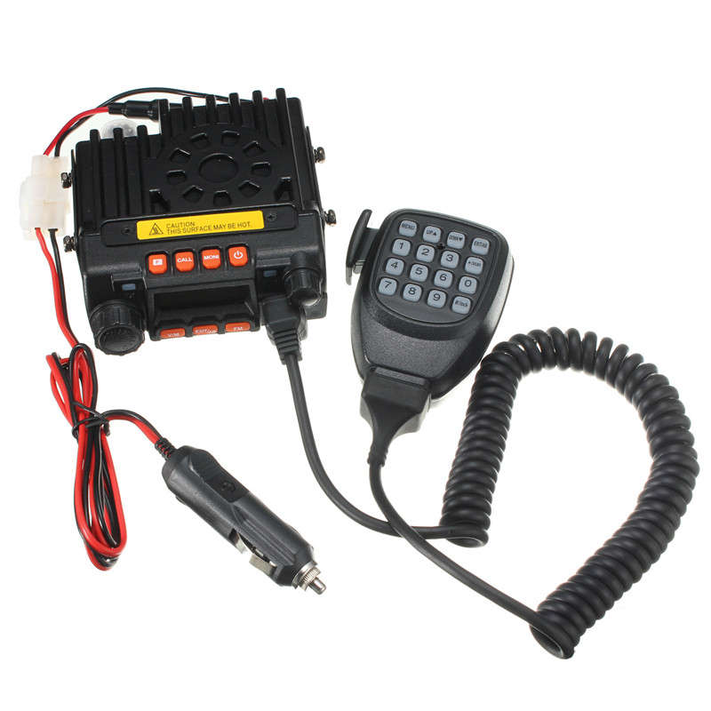 QYT UV Portable Dual Band VHF136-174/UHF400-480MHz Mobile Transceiver Vehicle T