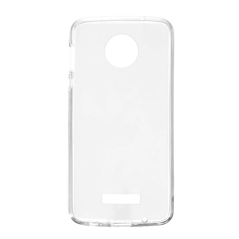 Ultra-thin Translucent Soft TPU Back Cover Case For Motorola Moto Z Play
