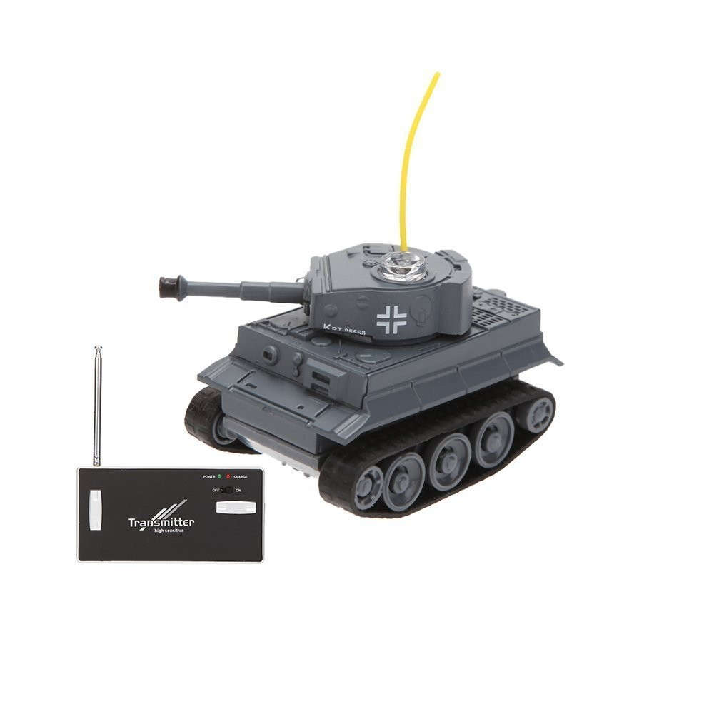Happy Cow 777-215 4CH 68*41*40mm Mini Radio RC Car Army Battle Infrared Tank Wi