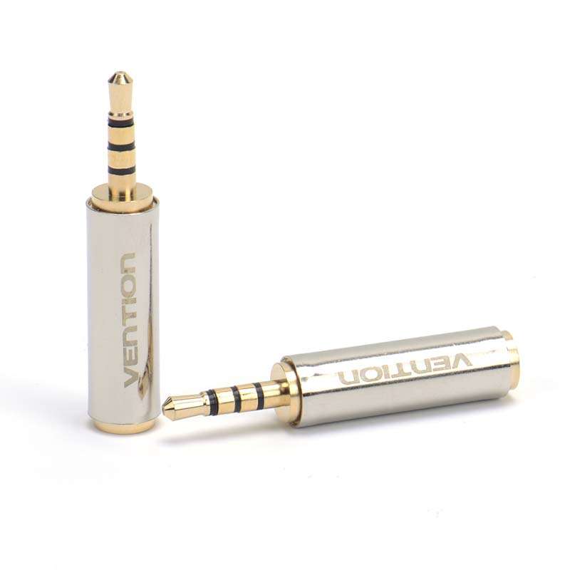 Vention 1Pcs 2.5mm Male to 3.5mm Female Audio Stereo Headphone Jack Adapter Aux