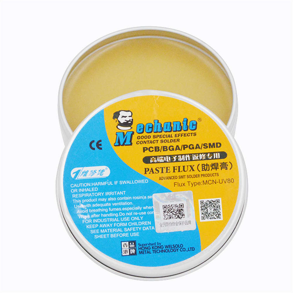 MECHANIC MCN-UV80 No-clean Solder Paste Flux Soldering Tin BGA Electric Welding