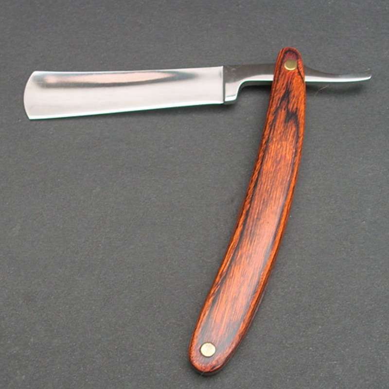 Ancient Straight Stainless Steel Manual Razor Barber Hair Shaving Scarper Shaver