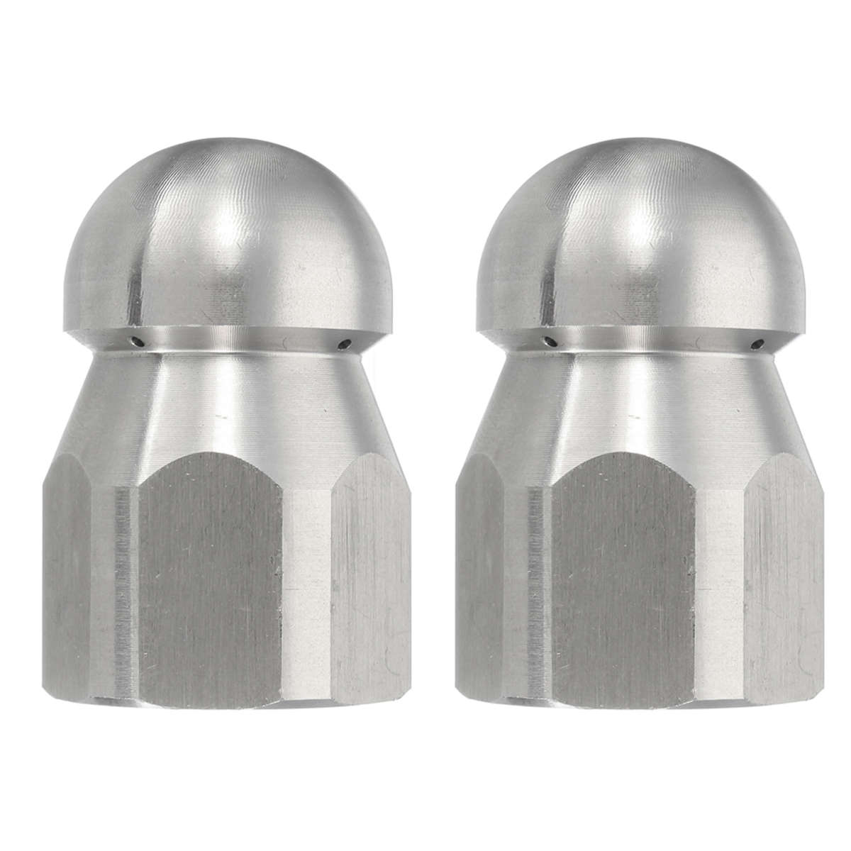 3/8 1/2 Inch F Pressure Washer Drain Sewer Clean Pipe Jetter Rotary Nozzle 5 Jet