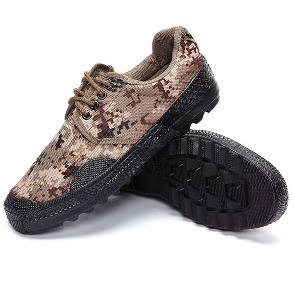 US Size 6.5-10.5 Men Canvas Work Shoes Rubber Toe Slip Resistant Flat