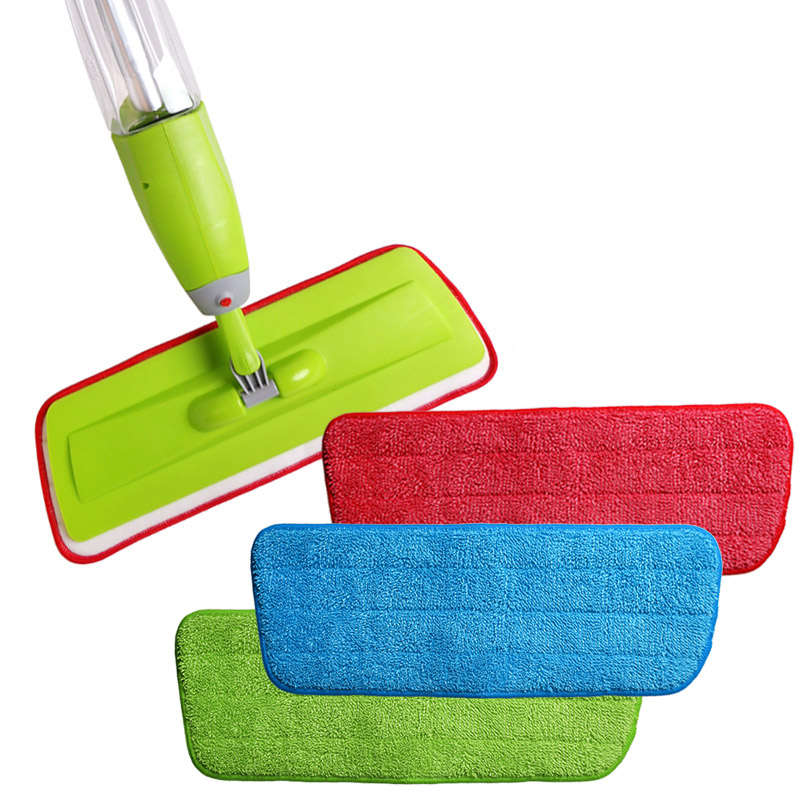 Microfiber Spray Mop Replacement Head Pads Floor Cleaning Cloth Household Clean