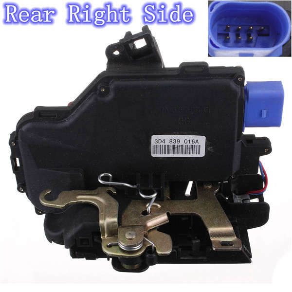 Back Right Door Lock 3D4839016A for Seat VW Golf Mk5 2003-2009