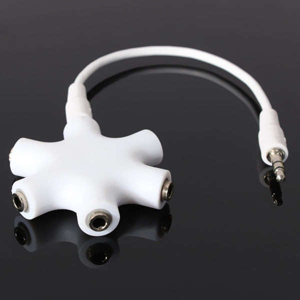 Headphone Splitter Cable 3.5mm Audio Splitter Sound