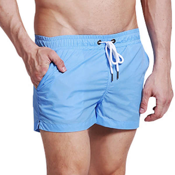Mens Fashion Quick-drying Casual Sports Breathable Beach Shorts Loose Pockets S