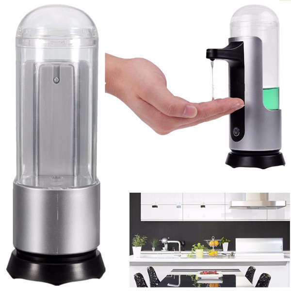 300ml Electronic Touchless Automatic Induction Soap Dispenser Bathroom Auto Sen