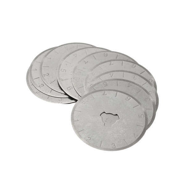 10pcs 28mm Rotary Cutter Refill Blades Sewing Craft Tool fits Olfa Fiskars Cutt