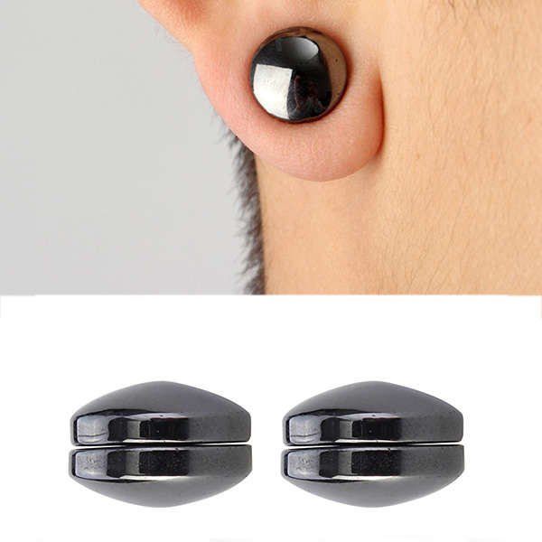 Magnetic Health Therapy Lose Weight Earrings No Ear Hole Ear Stud