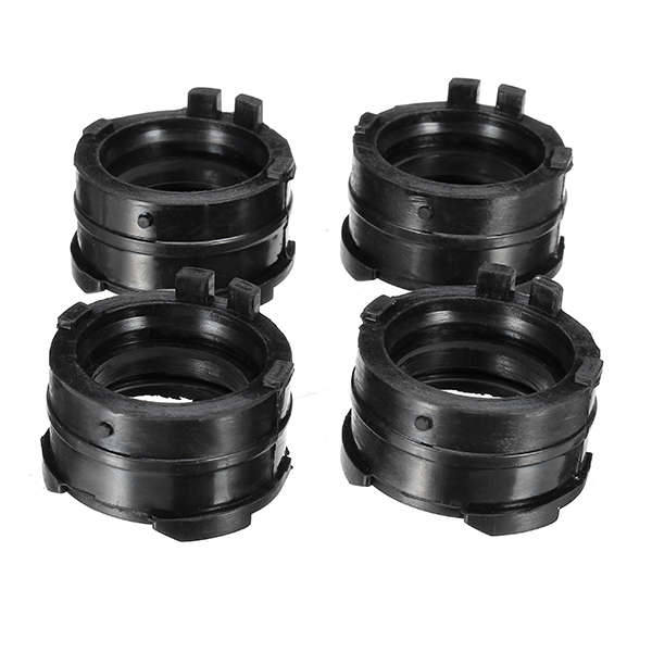 4pcs Motorcycle Carburetor Interface Rubber Gum For Honda VFR400 NC30 NC24 RVF4