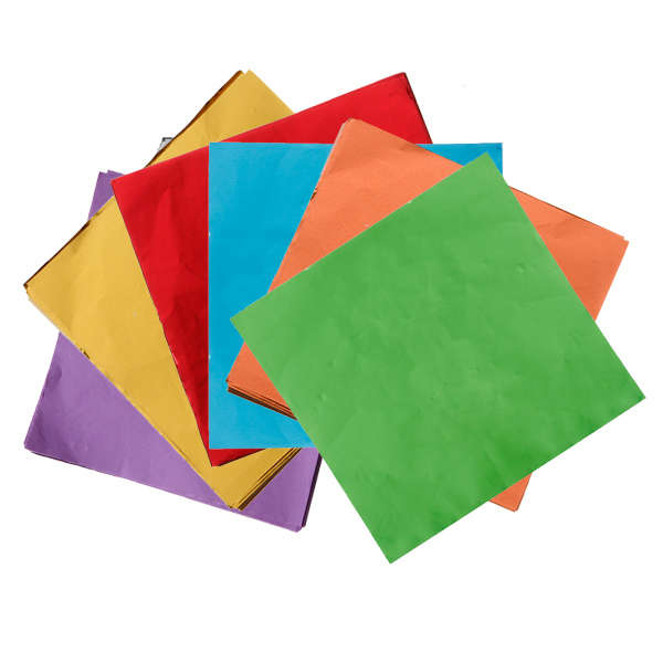 100PCS Pack Cake Candy Chocolate Foil Wrappers