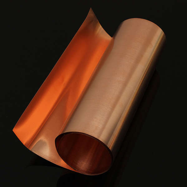 99.9% Pure Copper Metal Sheet Foil Plate  0.1 x 200 x 1000 mm