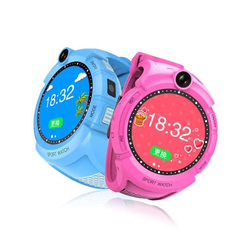 Kids Smart Watches with Camera GPS Location Child Touch Screen Waterproof Anti-